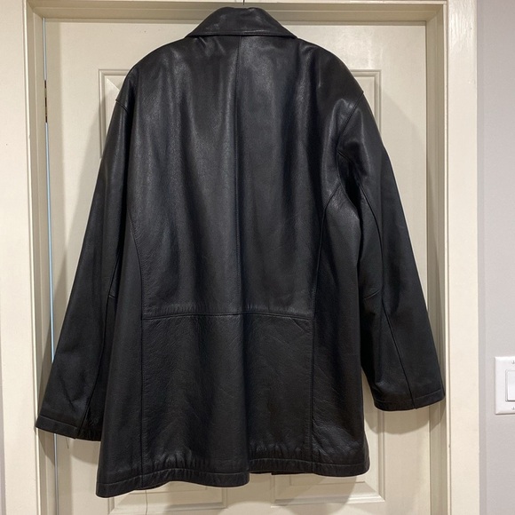 Croft & Barrow Leather Jacket - Picture 4 of 6